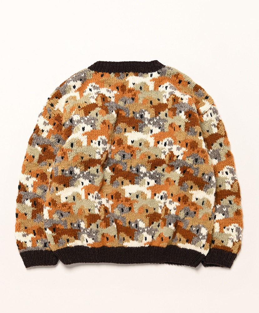 Crew Neck Knit - Dog Dog/ドッグ F