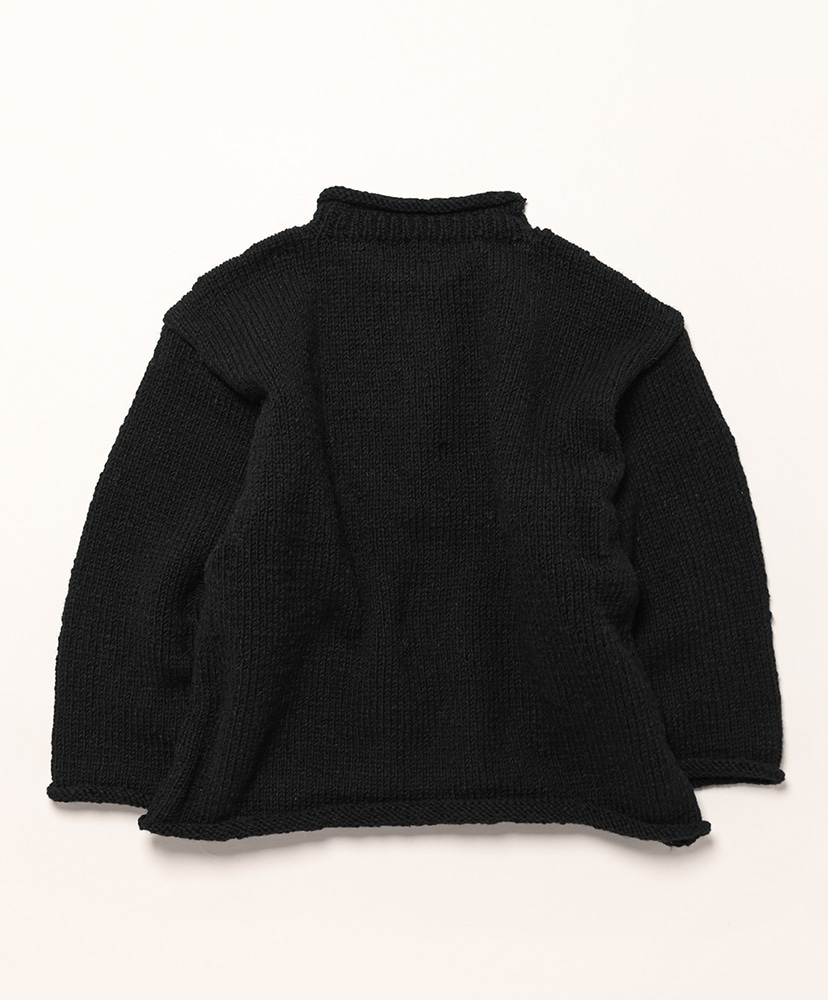 All Roll Knit - Flower Black/ブラック F