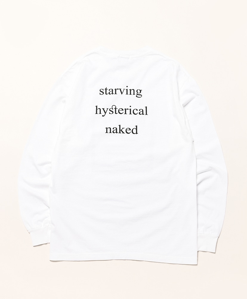 L/S T Shirts - Howl White/ホワイト L(MEN)