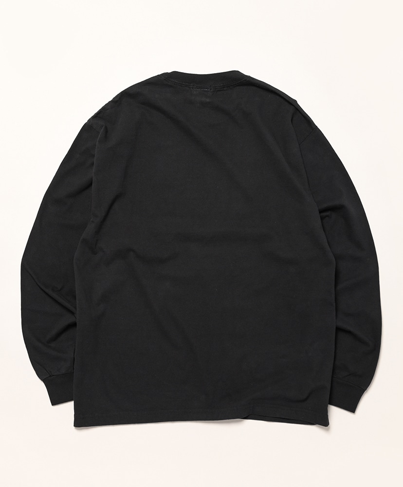 L/S T Shirts - Logo Black/ブラック L(MEN)