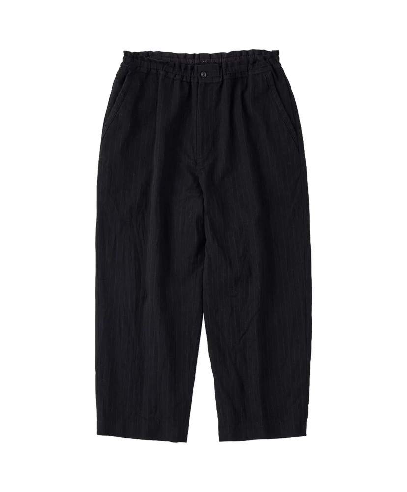 PIN STRIPE EASY PANTS(2(MEN) Black/ブラック): Porter Classic