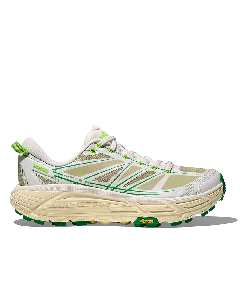 U MAFATE SPEED 2 メッシュラバースニーカー HOKA Mafate Speed 2 ラバー＆メッシュ ランニングスニーカー