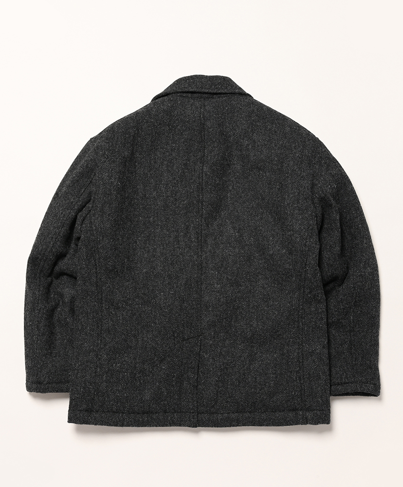 HP-J025-051 - ウールツイードヘリンボーン Gray/グレー S(MEN)