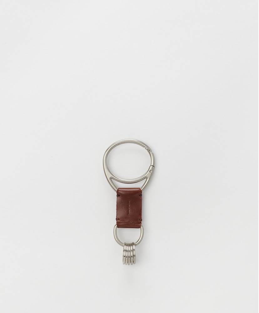 Hender Scheme ブラックレザー キーホルダー シルバー金具 Hender Scheme ブラックレザーキーホルダー - メルカリ