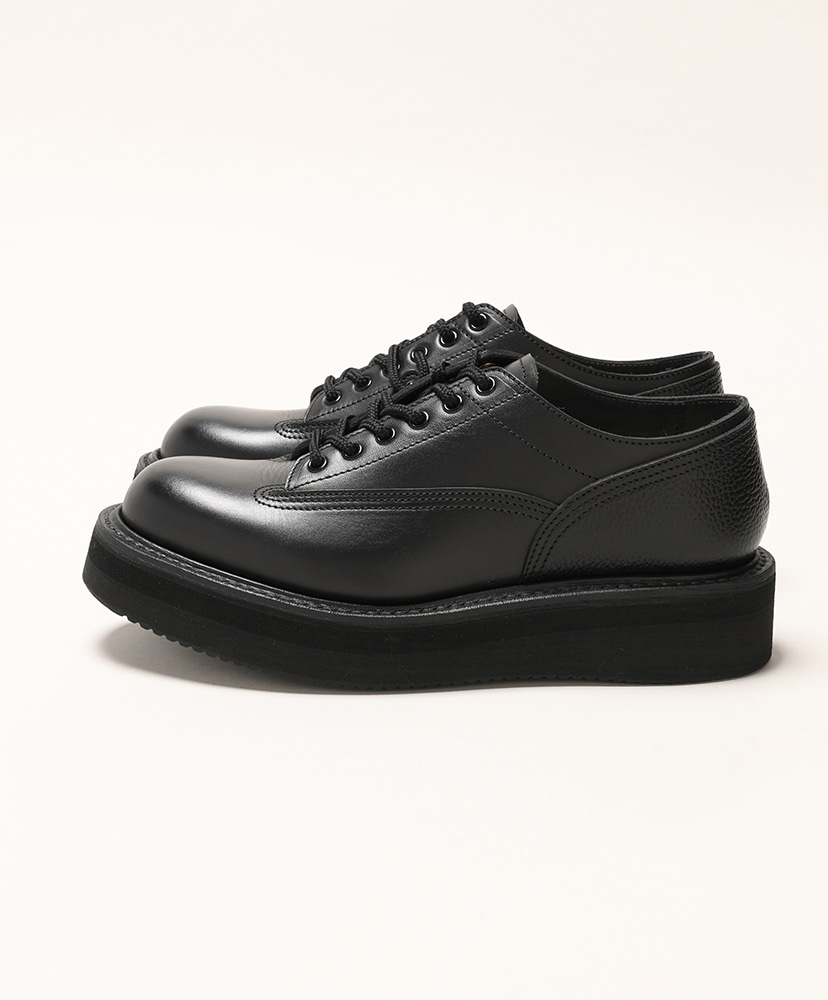 スタイリスト私物　foot the coacher ブラックベル　Sサイズ 山本康一郎の「スタイリスト私物」から初のシューズ 「フット ザ