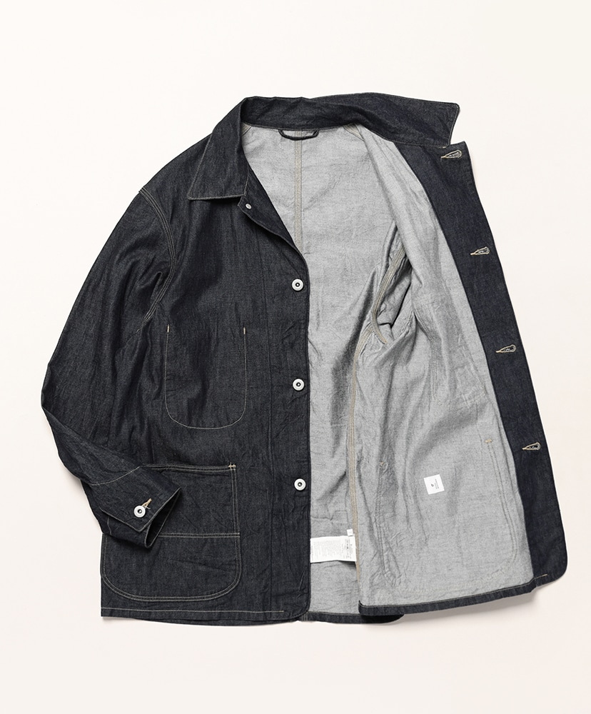 Light oz Denim Coverall(2(MEN) Indigo/インディゴ): blurhms