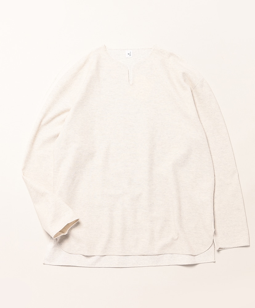 Rough&Smooth Thermal Over Neck L/S(2(MEN) Black/ブラック