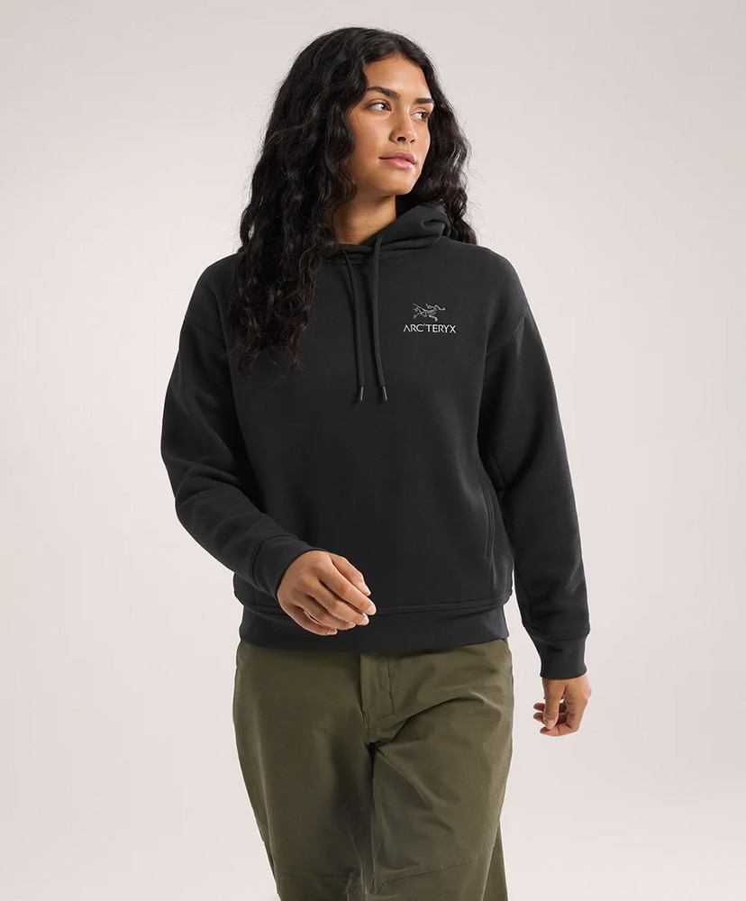 Emblem Fleece Hoody Women's Black/ブラック M(WOMEN)
