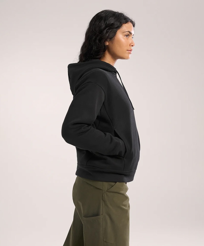Emblem Fleece Hoody Women's Black/ブラック M(WOMEN)