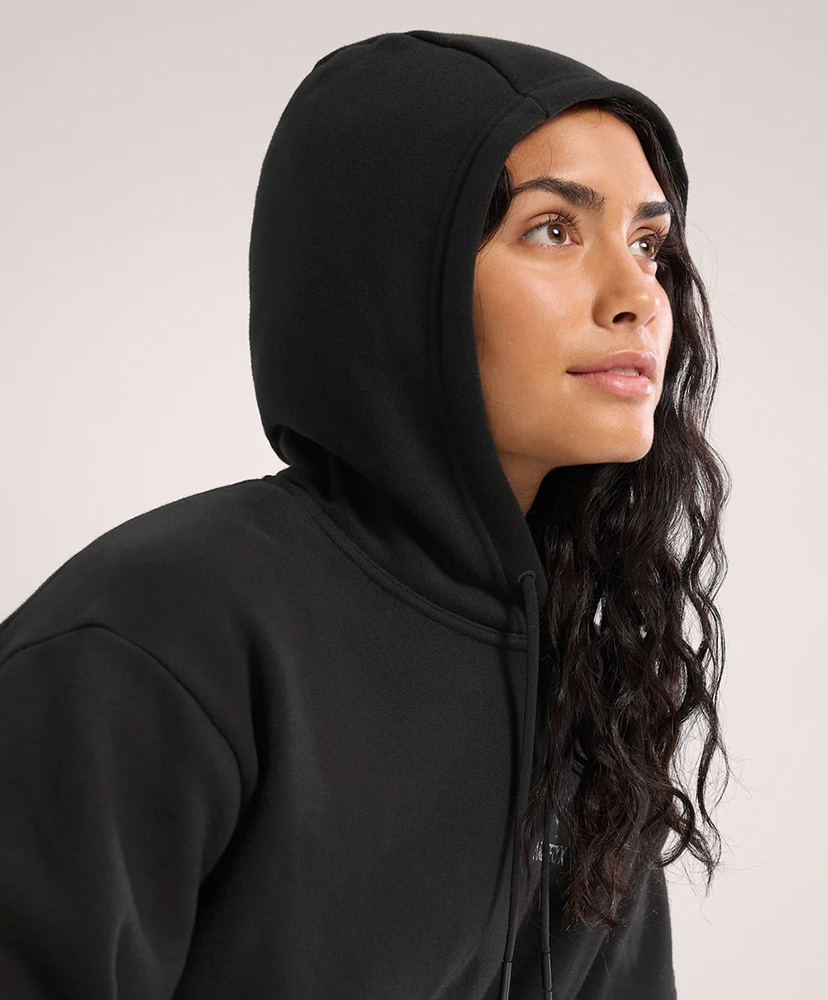 Emblem Fleece Hoody Women's Black/ブラック M(WOMEN)