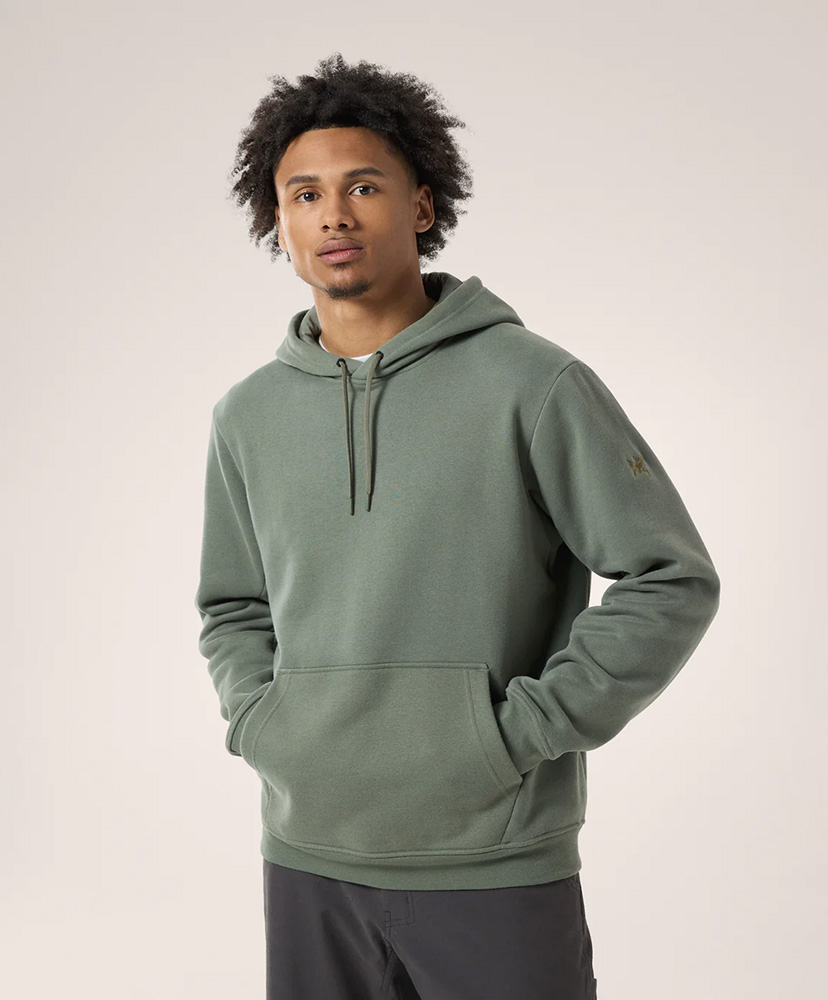 Emblem Fleece Hoody Men's Forge/フォージ L(MEN)