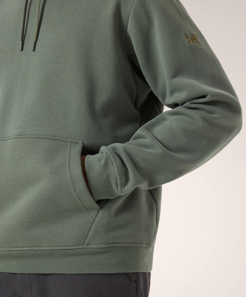 Emblem Fleece Hoody Men's Forge/フォージ L(MEN)