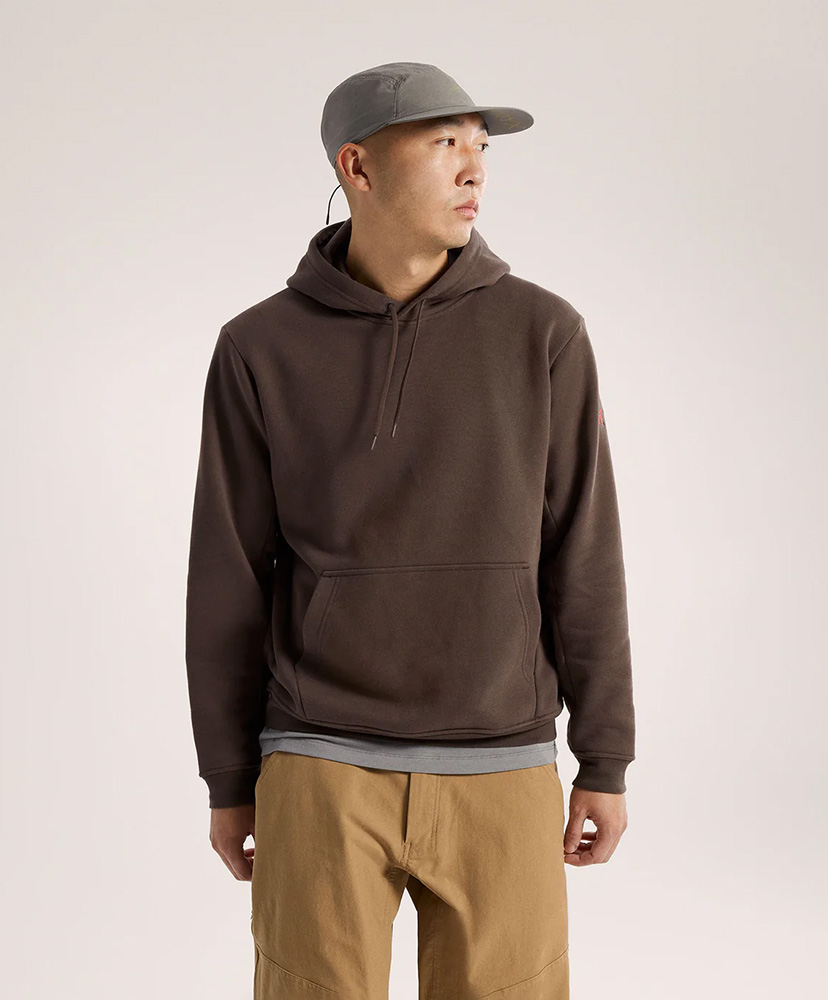 Emblem Fleece Hoody Men's Carob/キャロブ L(MEN)