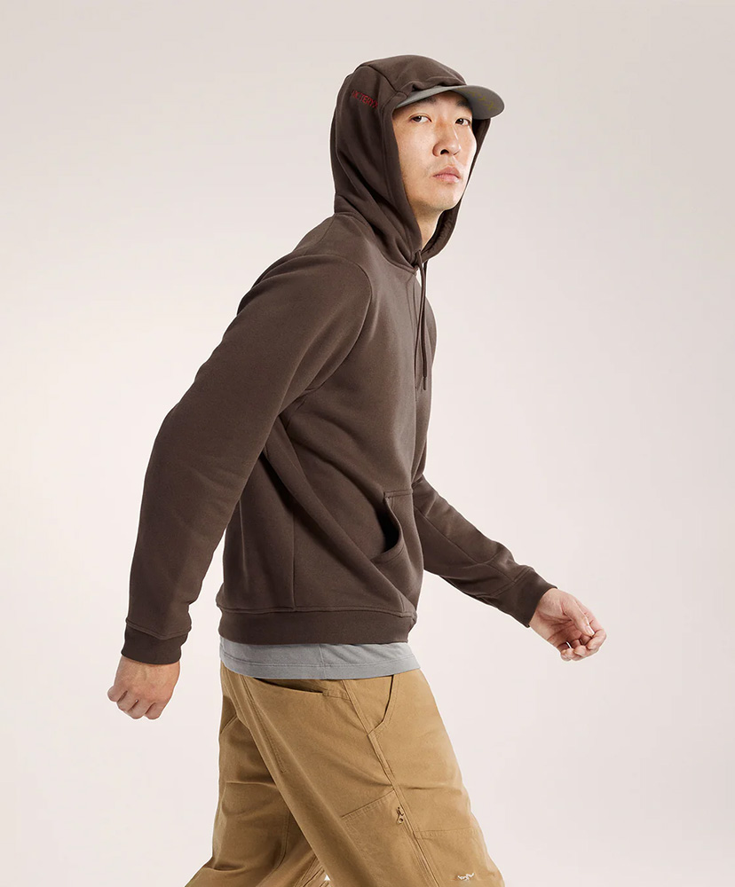 Emblem Fleece Hoody Men's Carob/キャロブ L(MEN)