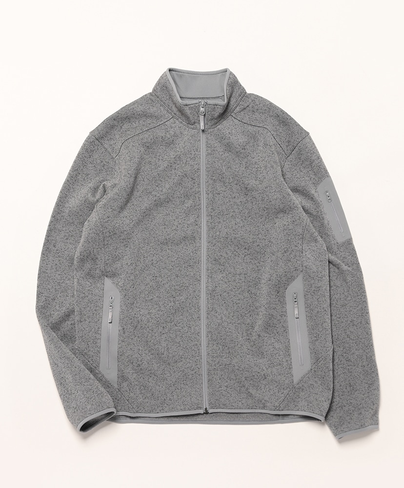 アークテリクス 2025年 コバートカーディガンメンズ　Void Covert Cardigan Men's(L(MEN) Cloud Heather×Void/クラウド