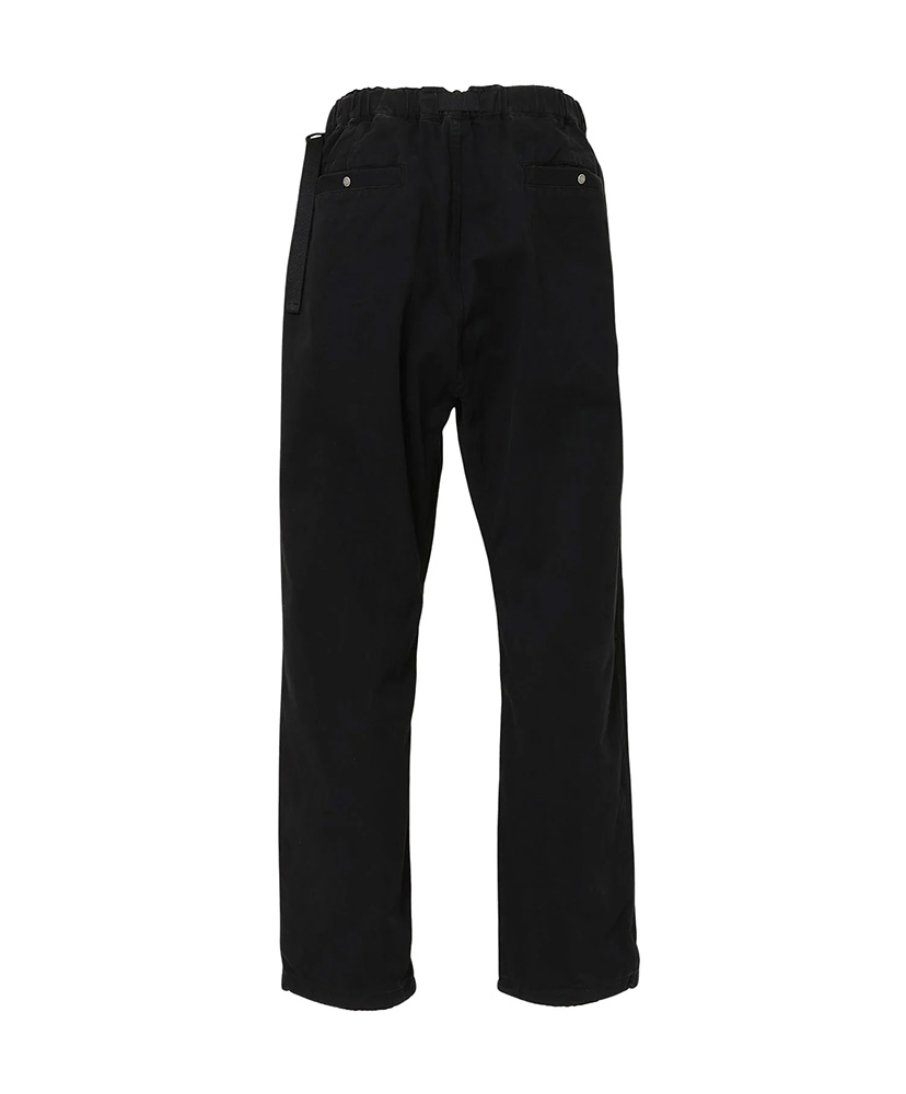 ぬんちゃ Weaving Belt Chino Taperd Pants(XL(MEN) BEG): NANGA