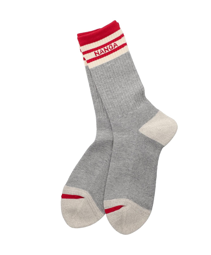 Color Line Rib 7Days Socks(L(25-28cm) GRN): NANGA