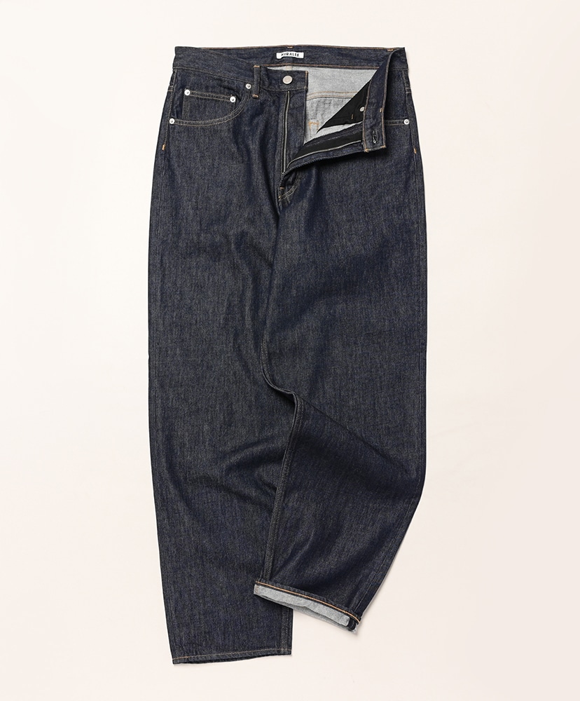 Hard Twist Denim Wide Pants(32(MEN) Indigo/インディゴ): AURALEE
