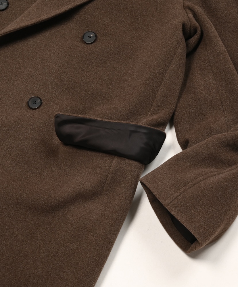 Super Fine Wool Mosser Chesterfield Coat Top Brown/トップブラウン 3(MEN)