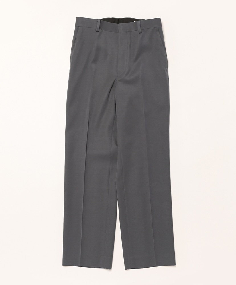 Light Wool Max Gabardine Slacks(3(MEN) Dark Gray