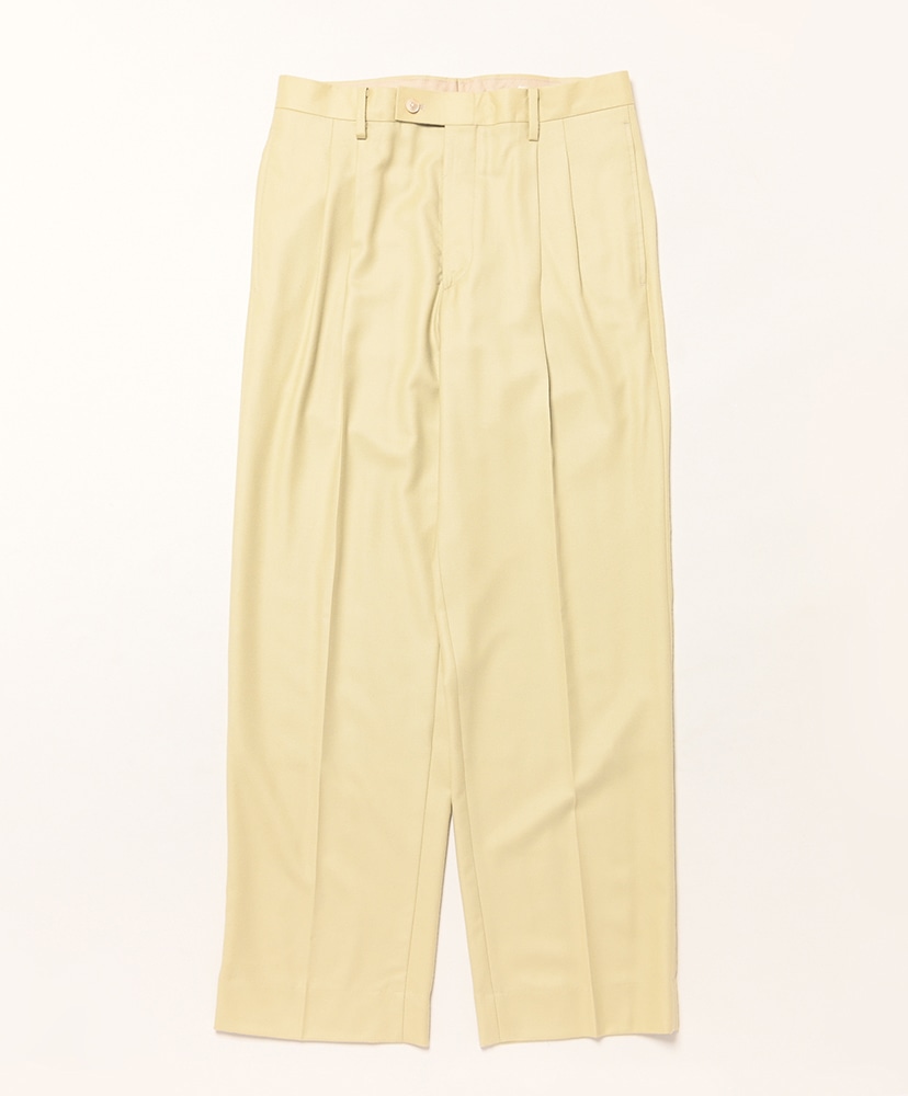 Super Light Wool Two-Tuck Slacks(3(MEN) Light Khaki/ライト