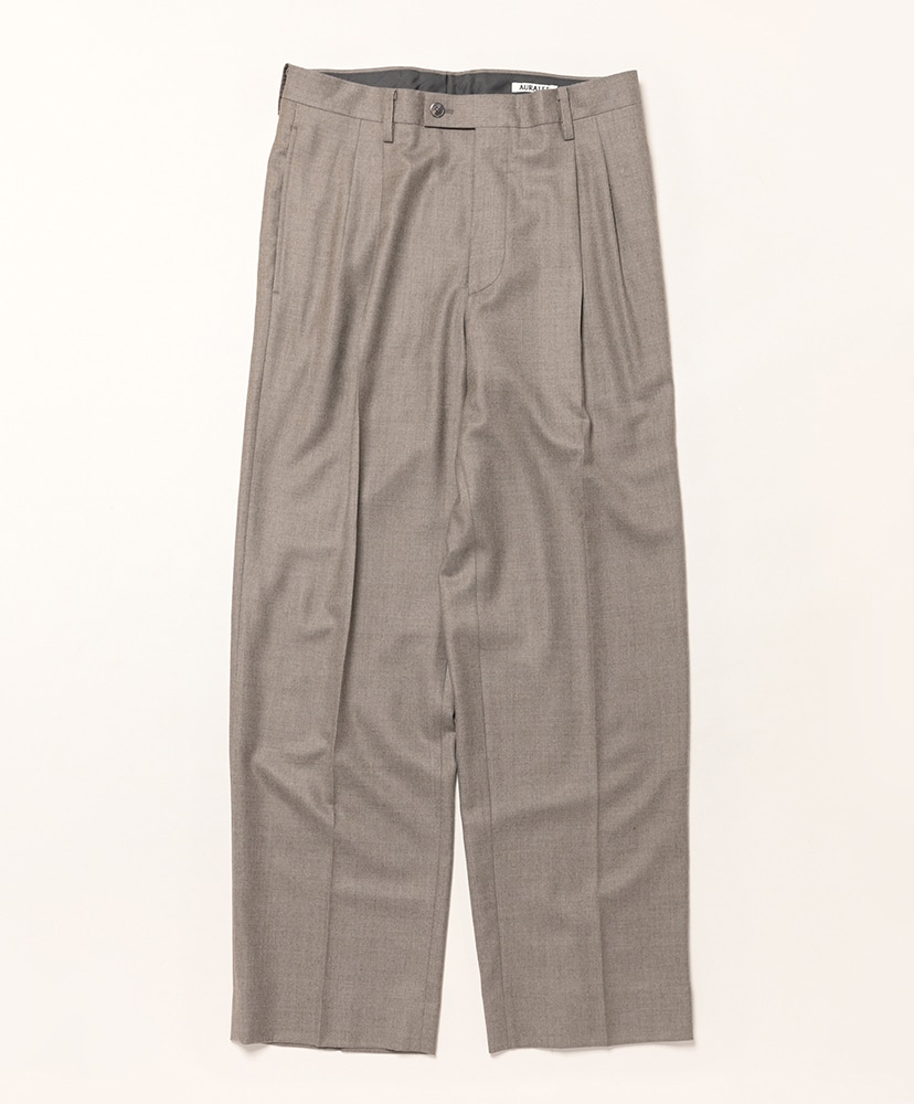 SUPER LIGHT WOOL TROUSERS LIDNM Lサイズ 即納 LIDNM / Llife ONLINE STORE / SUPER LIGHT WOOL TROUSERS