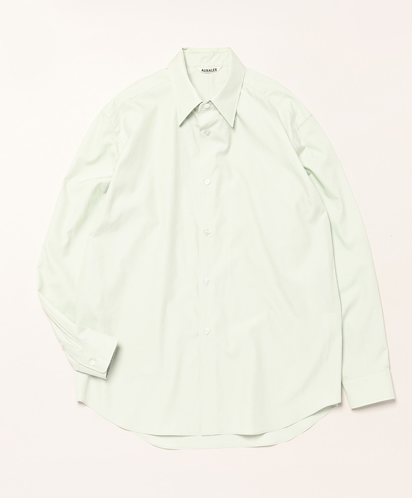 トップス 25AW AURALEE WASHED FINX TWILL SHIRT 3 AURALEE: White Washed Finx Twill Big Shirt | SSENSE Canada