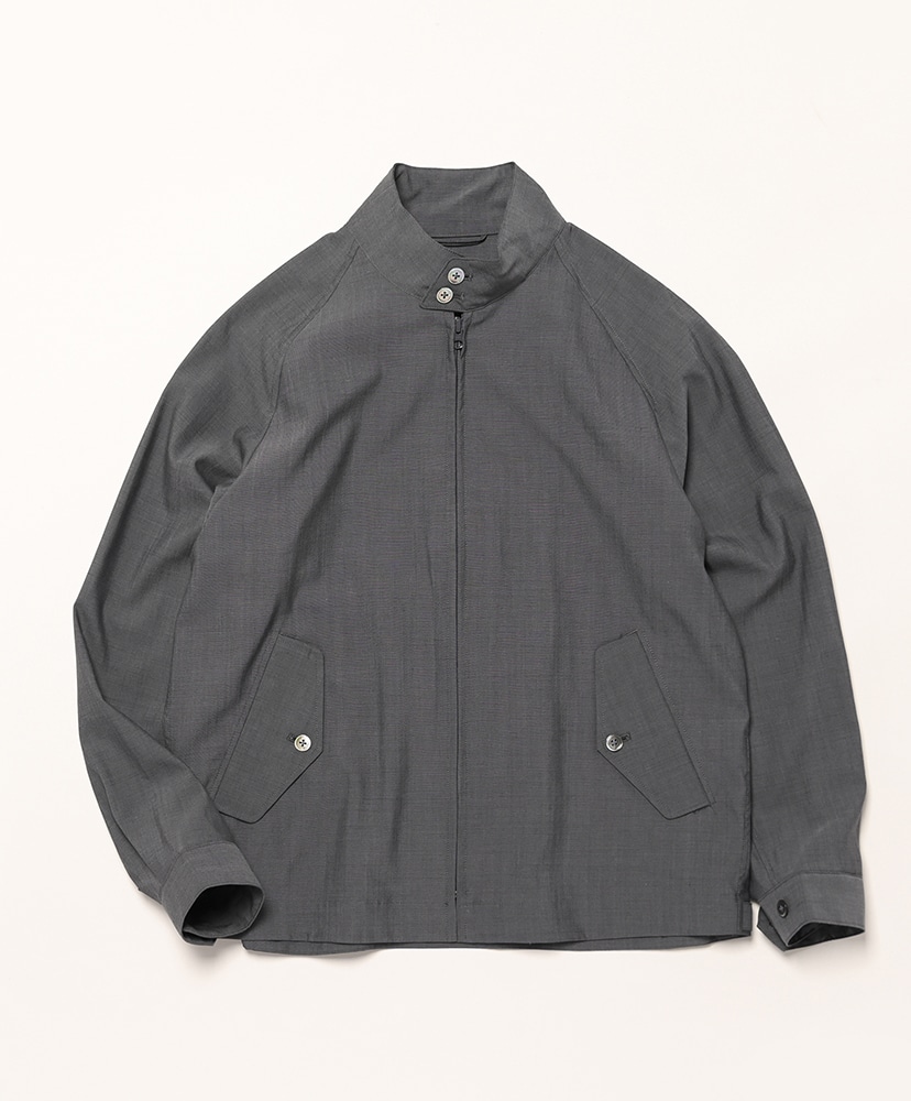 Utility Wool Swing Top Shirt(1(MEN) Gray/グレー): BATONER