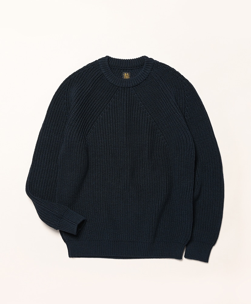 新品♦︎未使用 BANDEL BASIC CREW NECK KNIT Ⅳ(L) Crew Neck Knit