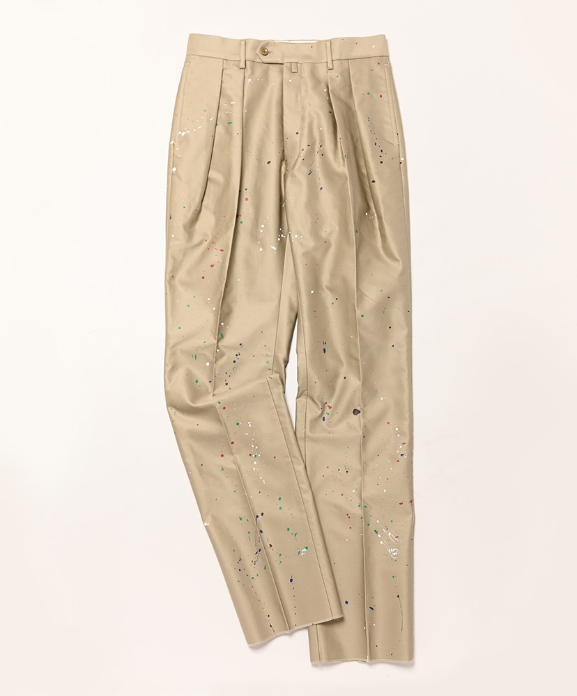 GIZA COTTON MOLESKIN Standard Paint(44(MEN) Beige/ベージュ