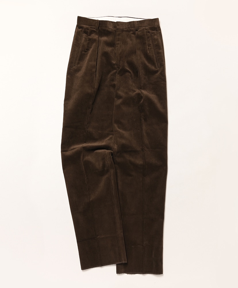 Highdensity Corduroy Srousers(46(MEN) Brown/ブラウン): NEAT