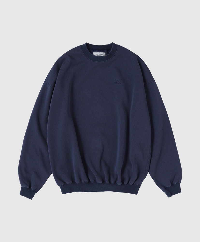 Split Raglan Sleeve Sweatshirts(L(MEN) Burgundy/バー