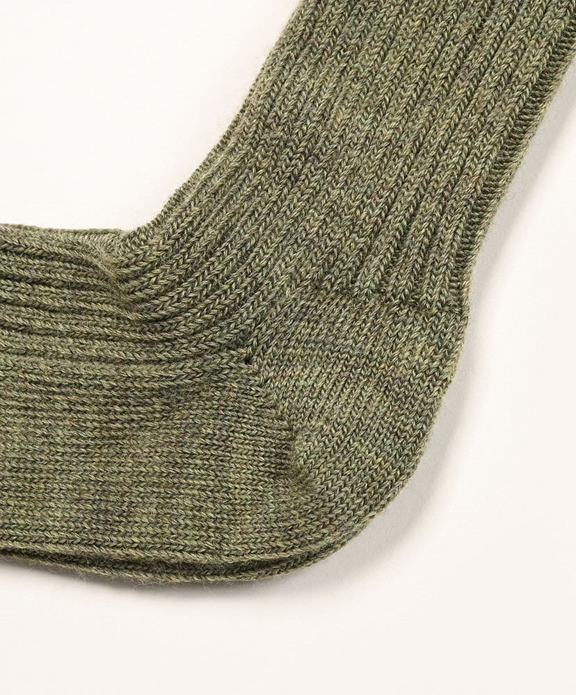 Wool Socks Moss Melange/モスメランジ 26.0-28.0cm