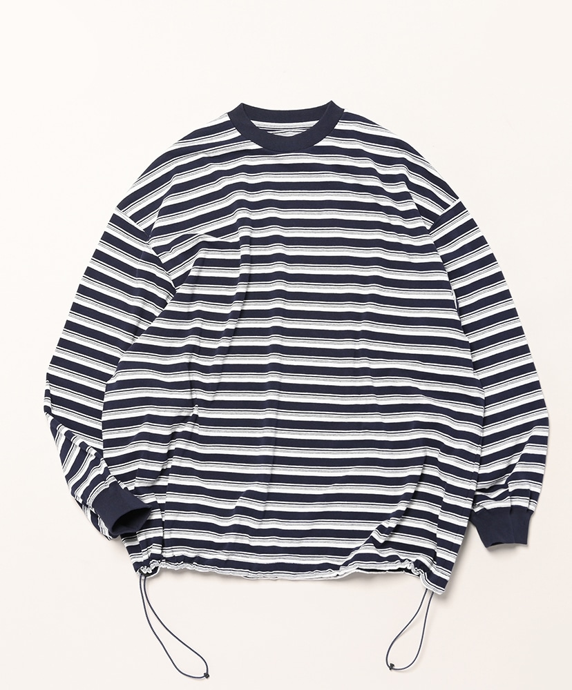 トップス is-ness BALLOON LONG SLEEVE T-SHIRT is-ness / イズネス】BALLOON LONG SLEEVE T SHIRT（Tシャツ