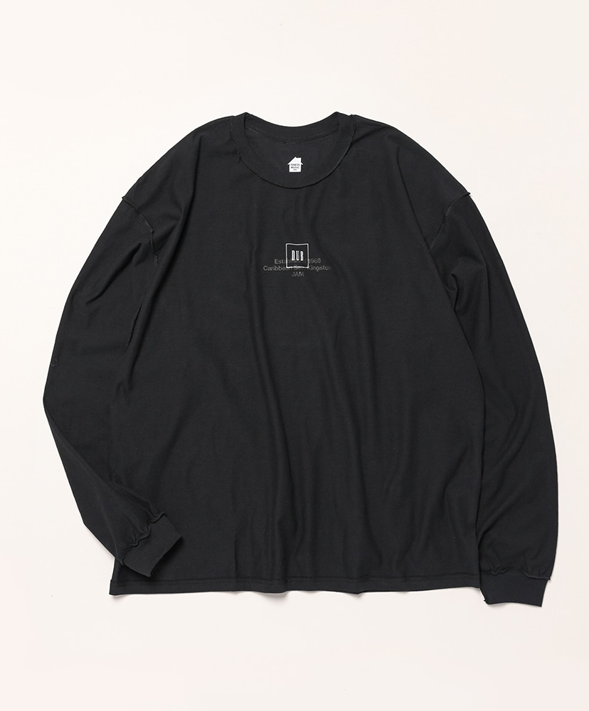 新品未使用[ISNESS MUSIC]DUB S/S Tシャツ　ブラック 別注》【ISNESS MUSIC】DUB S/S T-SHITS：Tシャツ（Tシャツ