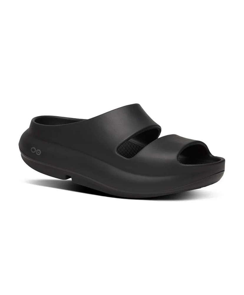 OOyea(22cm(M3/W5) Black/ブラック): OOFOS