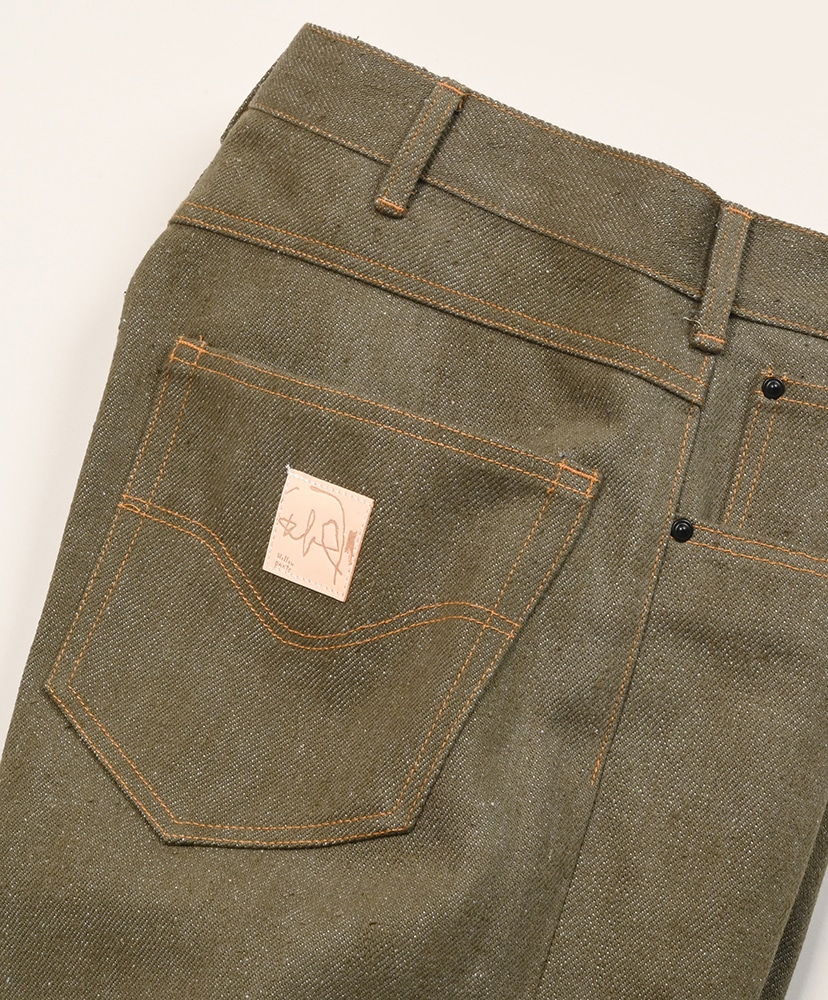 Y-001 - Denim Olive/オリーブ 1(MEN)