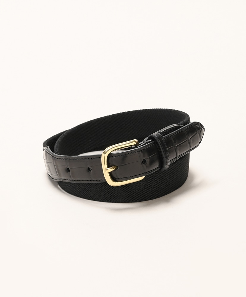 KAPTAIN SUNSHINE Rubber Beltサイズ L KAPTAIN SUNSHINE / Rubber Belt - heritage web shop