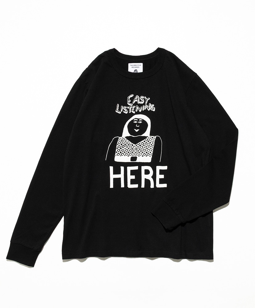 新品　BRIEFING MINI 3D LOGO HIGHNECK ブラックL EASY LISTENING HERE LS Tee(M(MEN) Black/ブラック): TACOMA