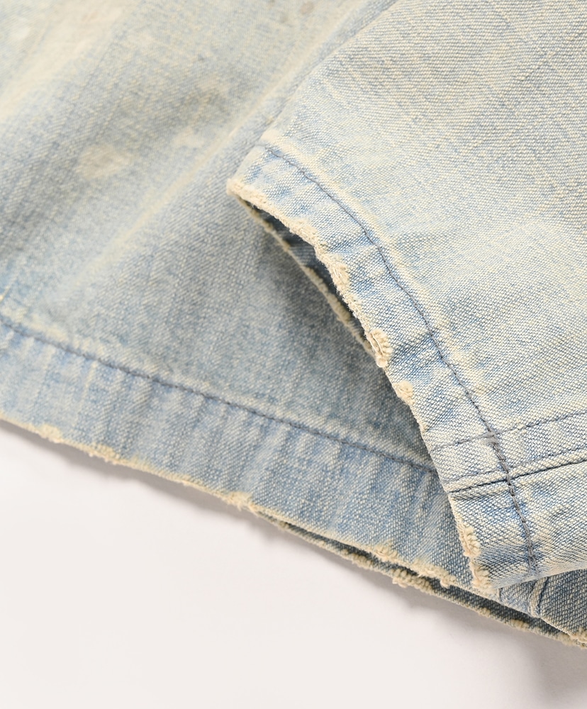 Vintage US Navy Denim Jacket(1(MEN) Bleach/ブリーチ): A.PRESSE
