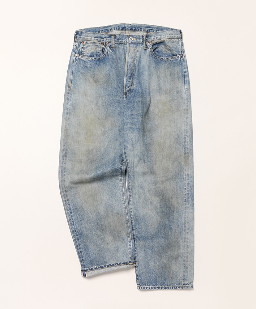 【Rest&Recreation】 WASHED DENIM PANTS ☆大人気☆ Rest & Recreation] WASHED DENIM PANTS - BLUE 正規韓国