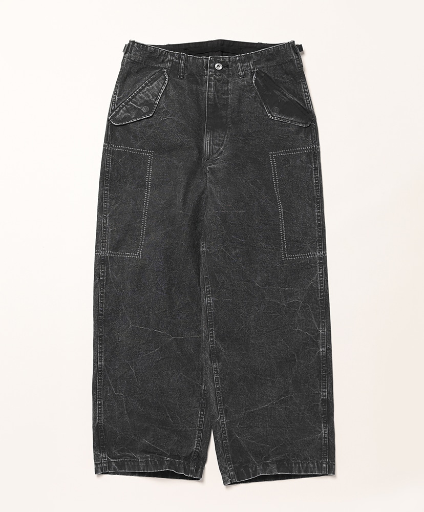 a.presse M-51 Custom Pants ブラック　サイズ1 A.PRESSE M-51 Custom Pants (Black) - UNION LOS ANGELES
