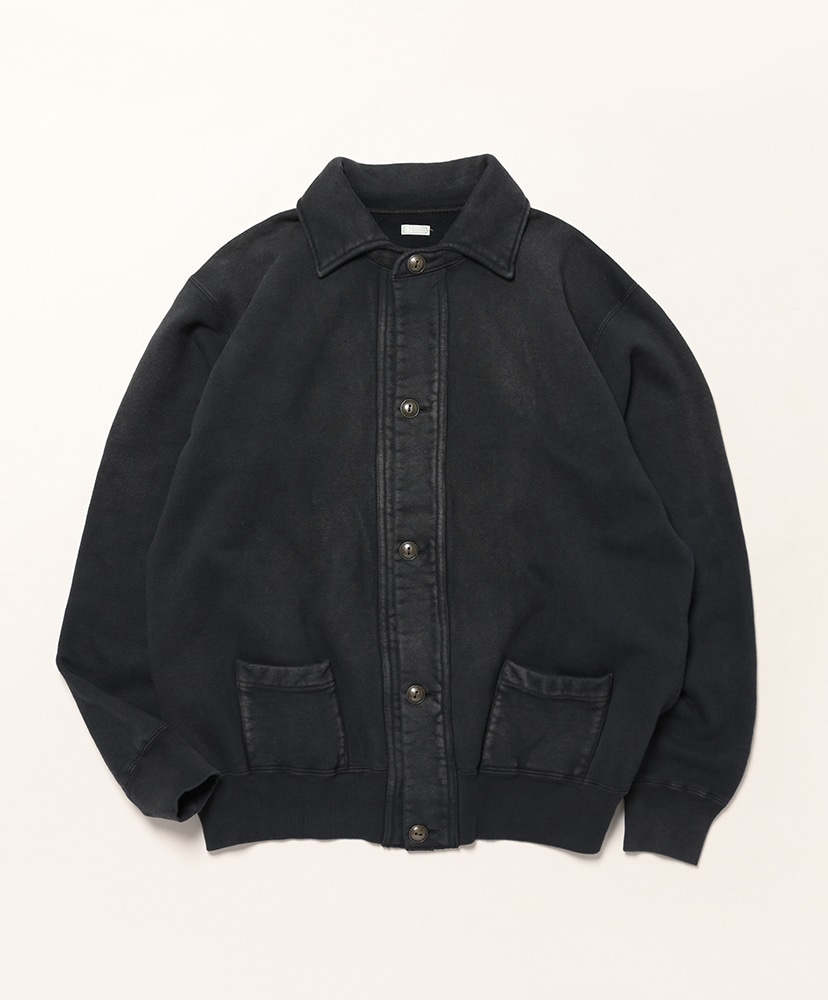 Vintage Sweat Cardigan(1(MEN) Black/ブラック): A.PRESSE