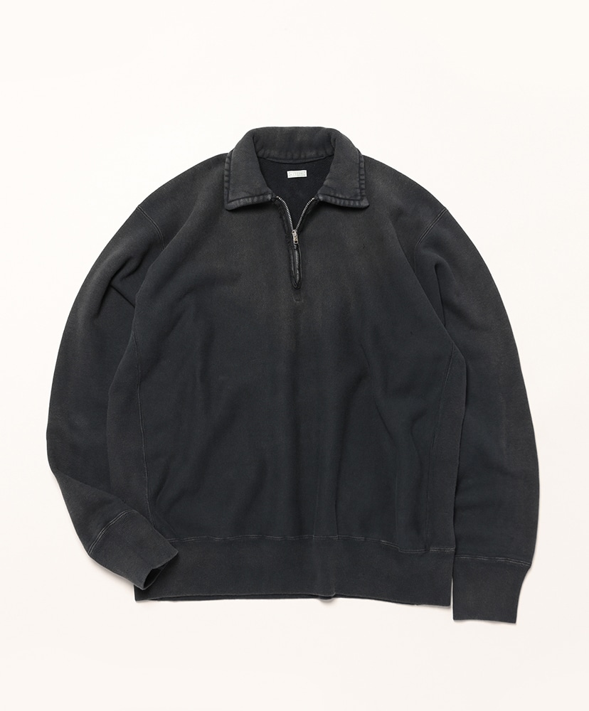 トップス A.PRESSE Vintage Half Zip Sweatshirt Vintage Half Zip Sweatshirt(1(MEN) Black/ブラック): A.PRESSE
