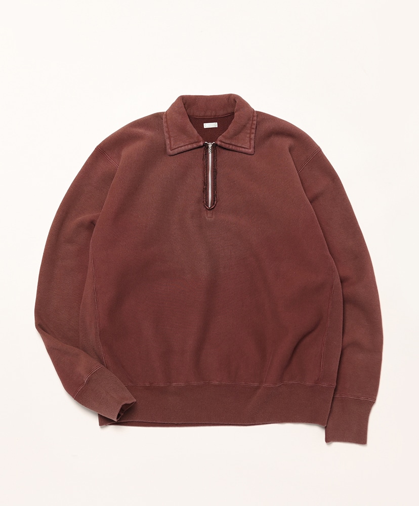 Vintage Half Zip Sweatshirt(1(MEN) Black/ブラック): A.PRESSE
