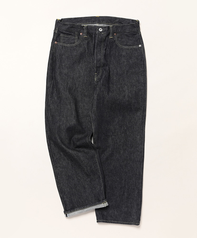 A.PRESSE　デニム　30 Washed Denim Wide Pants(30/30(MEN) Indigo/インディゴ): A.PRESSE