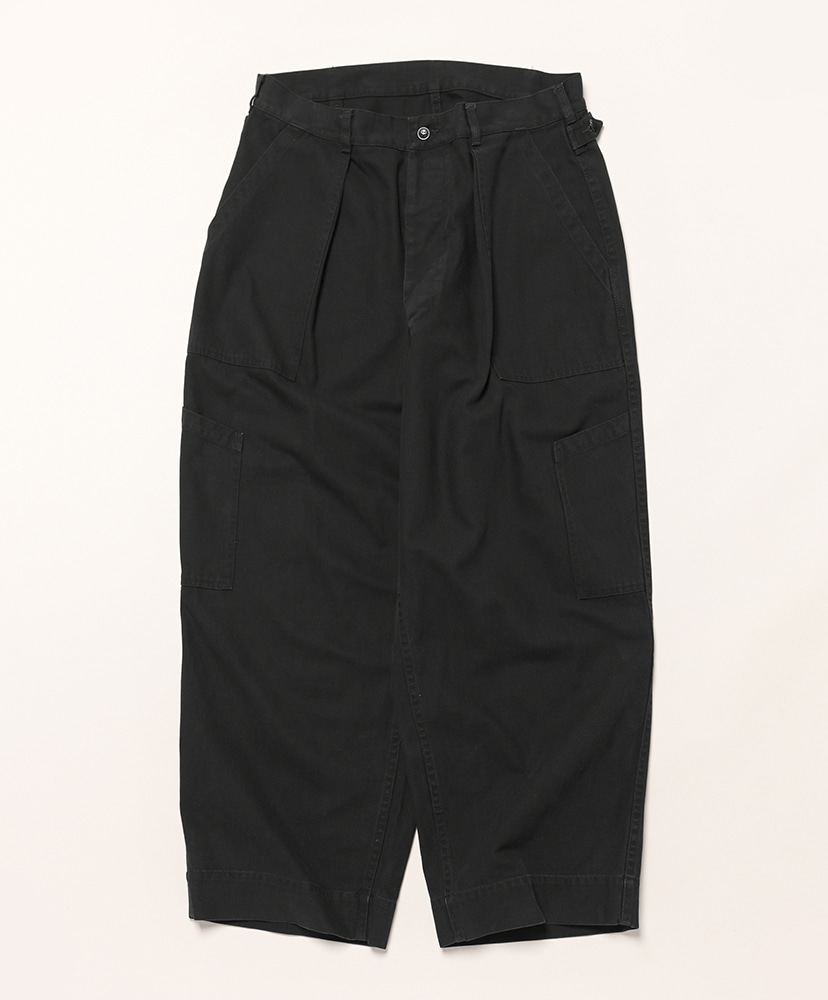 A.PRESSE USAF Hemmed Bottoms BLACK サイズ1 USAF Hemmed Bottoms(1(MEN) Black/ブラック): A.PRESSE