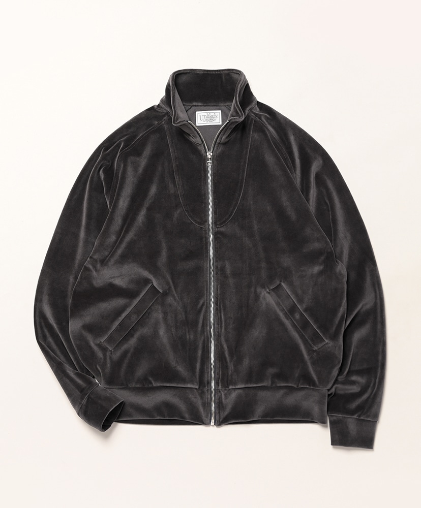 Unlikely Velour Track Jacket(L(MEN) Gray/グレー): Unlikely