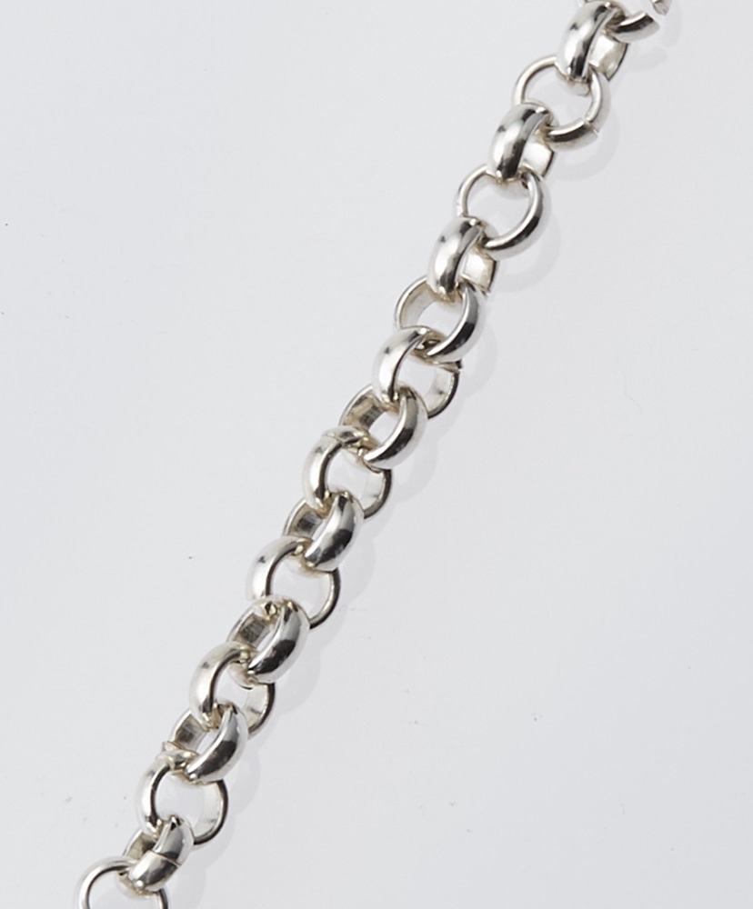 Round Link Bracelet -5mm-(19cm Silver/シルバー): XOLO JEWELRY
