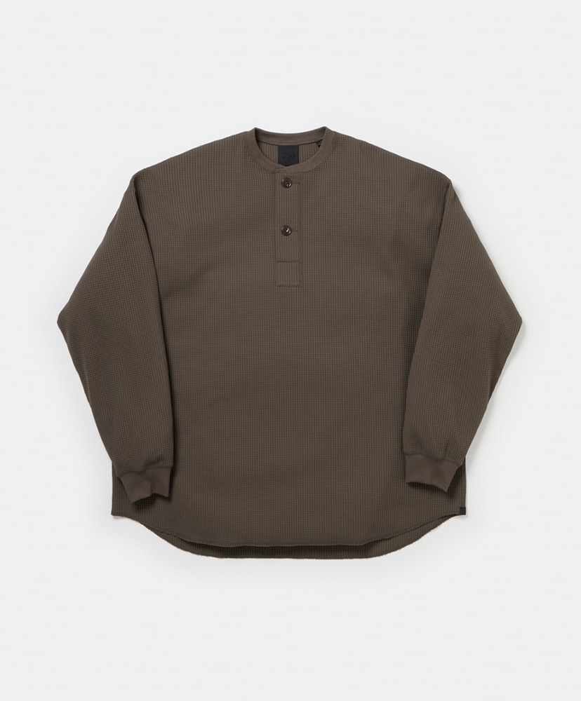 W's Tech Thermal Henley L/S(F(WOMEN) Black/ブラック): DAIWA